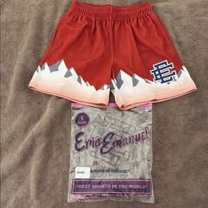 Eric Emanuel Red Shorts